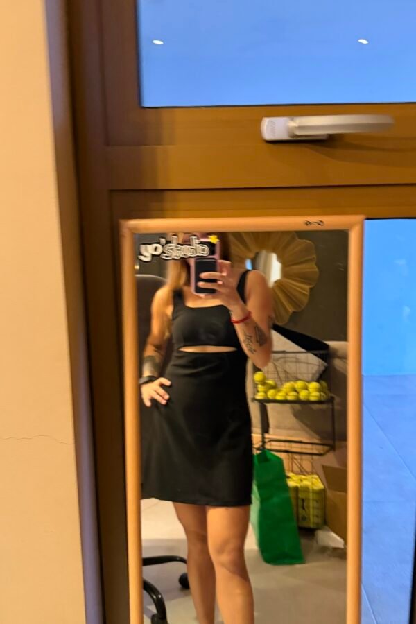 SPLIT TENNIS DRESS
